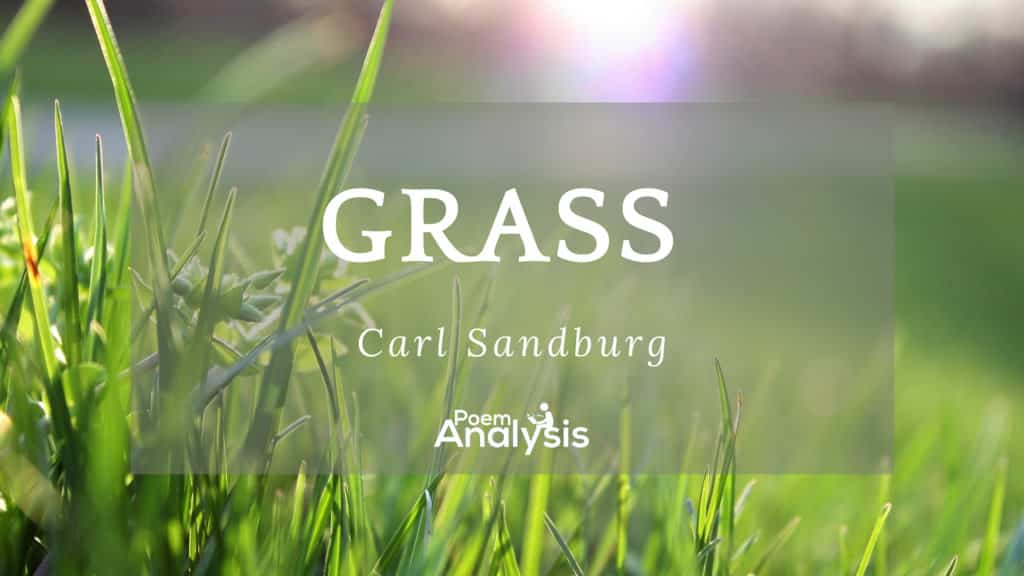 Grass By Carl Sandburg Poem Analysis 5540